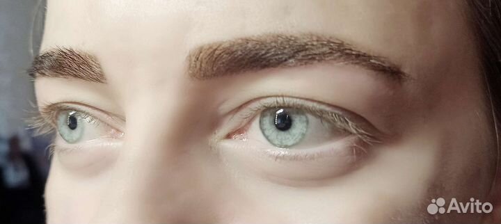 Архитектура бровей, окраска хной