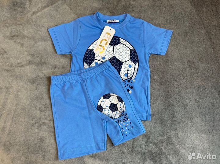 Детский комплект шорты и футболка