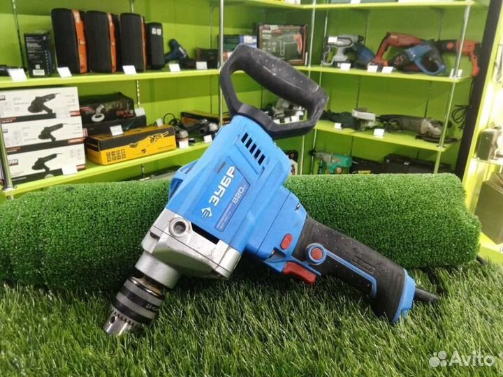 Дрель-миксер зубр профессионал эдм-820 рм 820 Вт