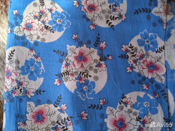 Для шитья отрез ситец и сатин, Индия