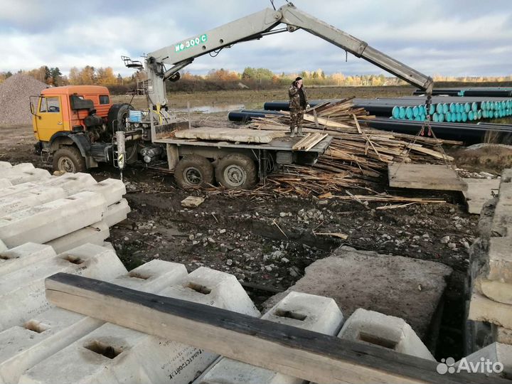 Услуги манипулятора камаз вездеход 43118