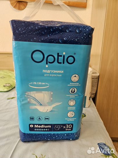 Подгузники для взрослых optio