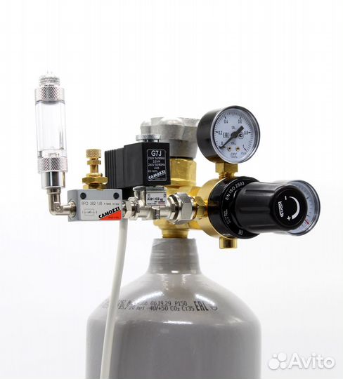 Система подачи CO2 аквариум Camozzi (Италия) Новое