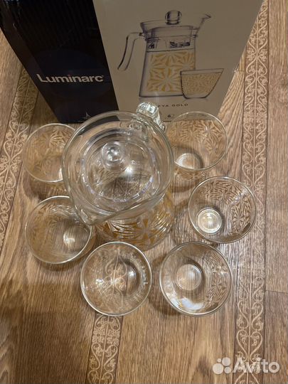 Графин со стаканами люминарх