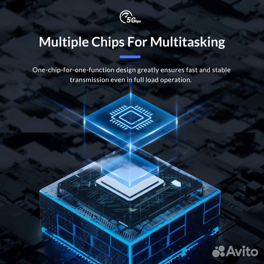 USB Хаб Type-C 6в1 на MacBook orico