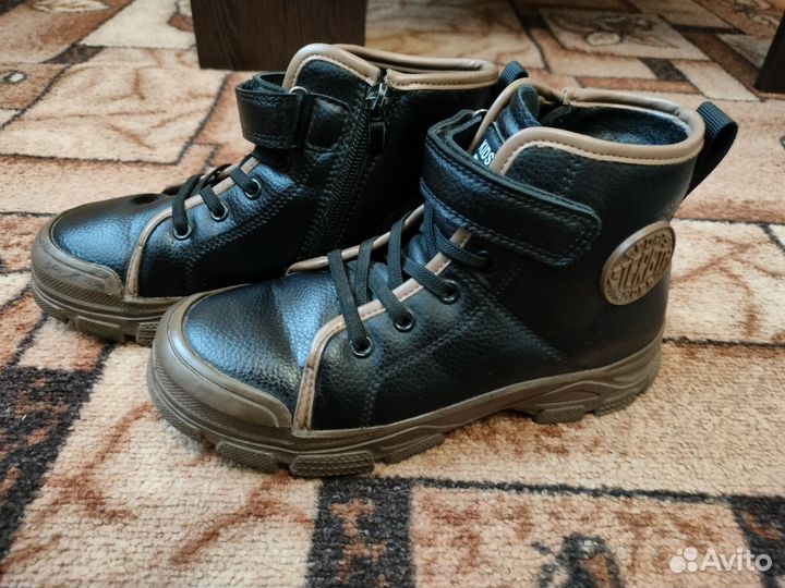 Ботинки зимние на мальчика 34 размер