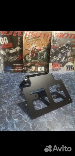 Рамка для номера мотоцикла складная