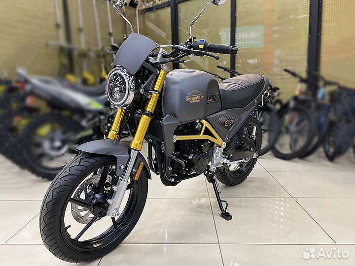 Мотоцикл Motoland scrambler 250 с птс