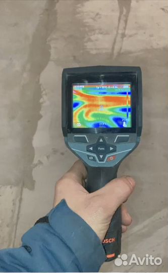 Тепловизор утечка