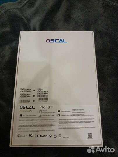 Oscal pad 13 8гб rom, 256 гб rm