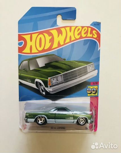 Hot wheels 1980 El Camino