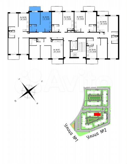 1-к. квартира, 37,7 м², 3/5 эт.