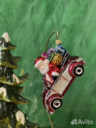 Елочные игрушки, стекло, Польша