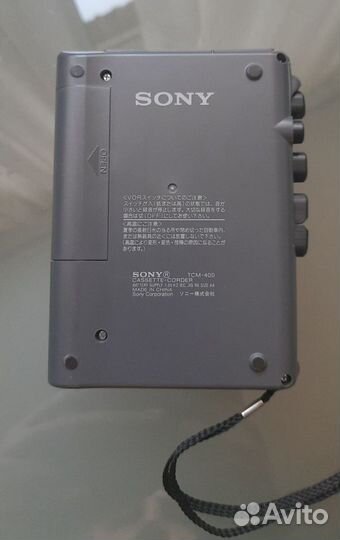 Кассетный плеер sony tcm-400