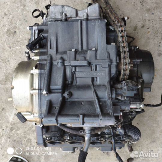 Yamaha xj6n двс по запчастям