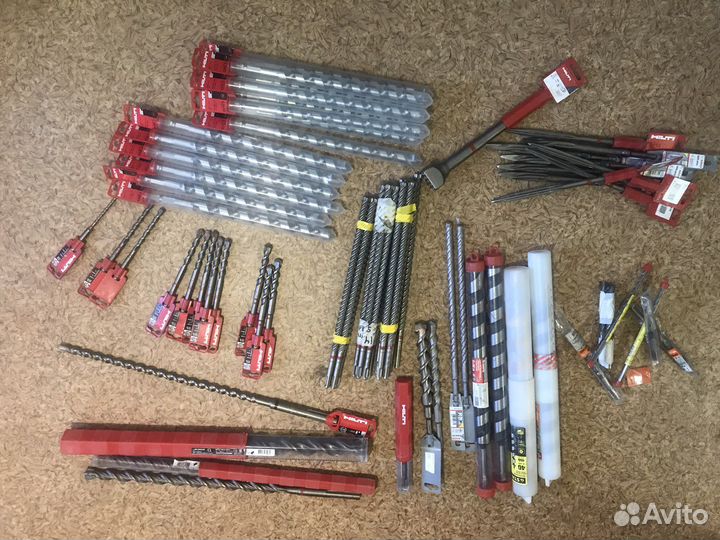 Hilti и Bosch буры