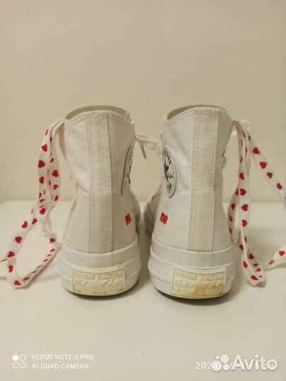 Кеды converse белые