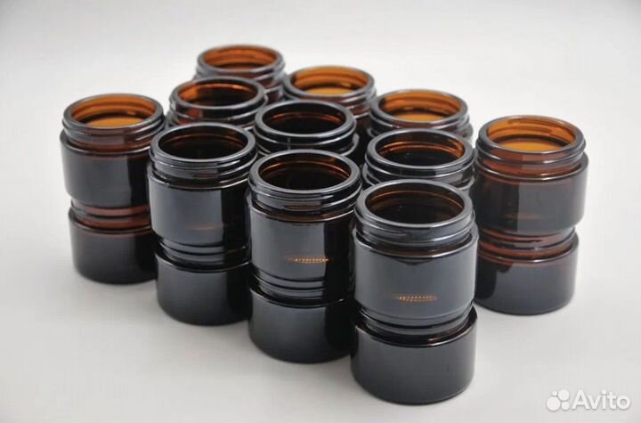 Банка темное стекло 50 мл