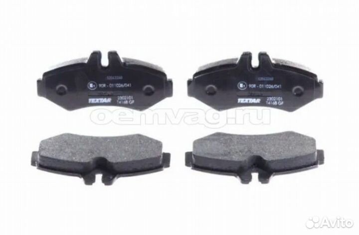 Колодки тормозные мерседес W463/спринтер 97 /volks