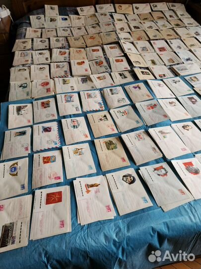 Почтовые конверты СССР (большая коллекция)