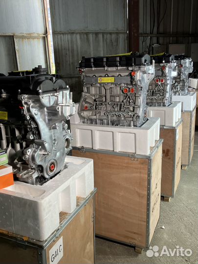 Двигатель (новый) мотор Kia Ceed Hyundai Solaris