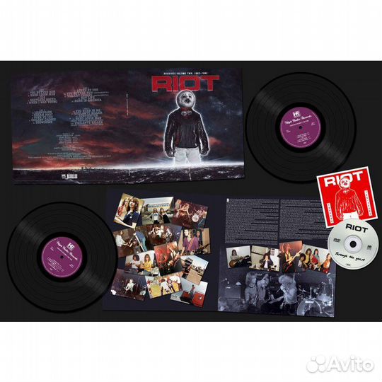 Riot - Archives 4 LP + 2 DVD Vol.1 & Vol.2