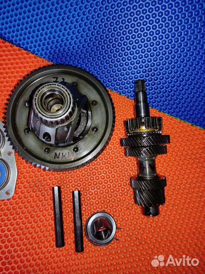 Дифференциал 73 зуба NHW + 2 новых подш дифа