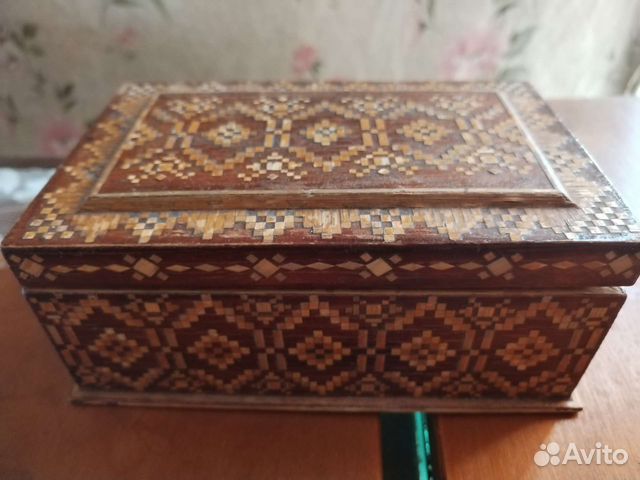 Шкатулка деревянная СССР