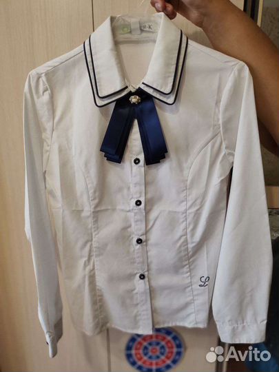 Блузка рубашка школьная