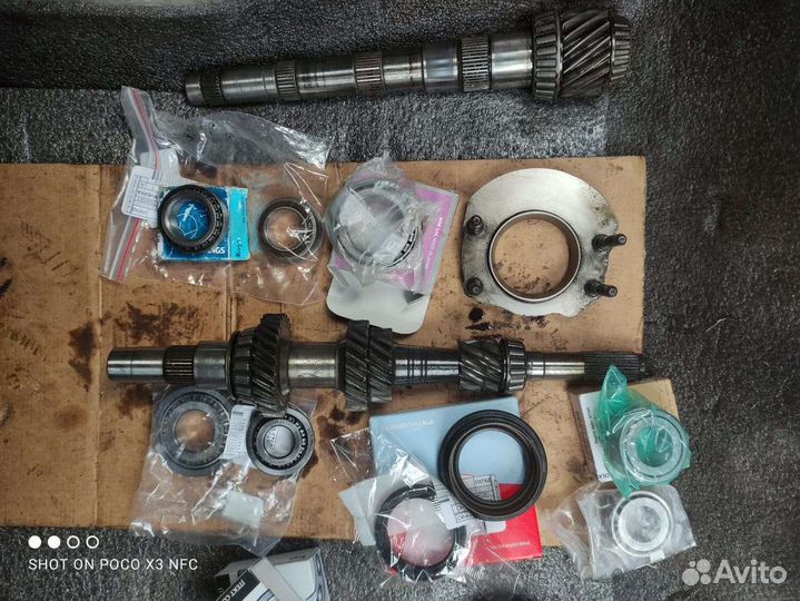 Комплект подшипников 6 ст МКПП 02S caxa MCB NMY JW