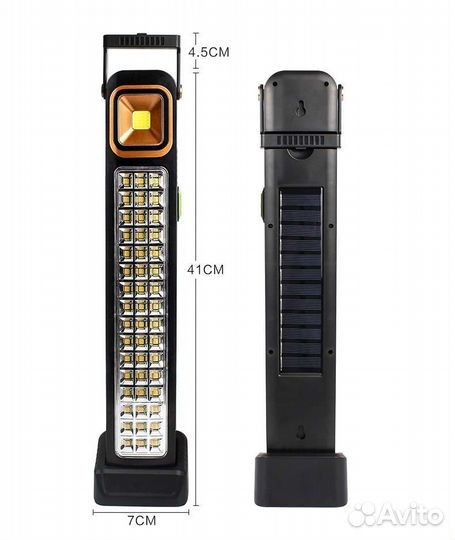 Аварийный фонарик/фонарик на солнечных батареях