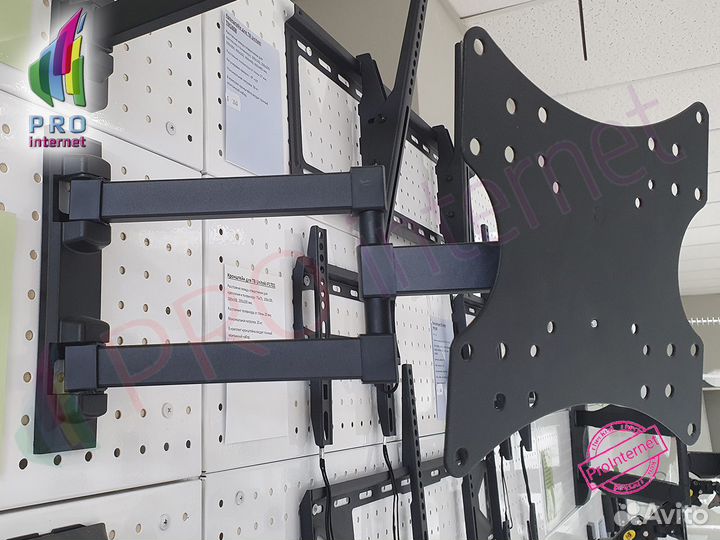 Кронштейн тв поворотно наклонный 23-42