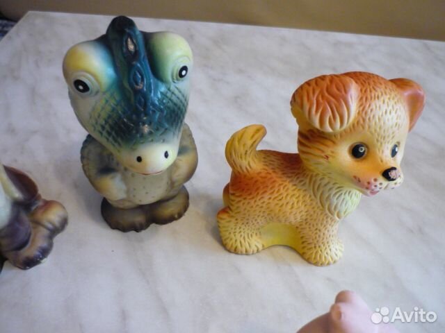 Резиновые игрушки СССР 8 шт. (за все)