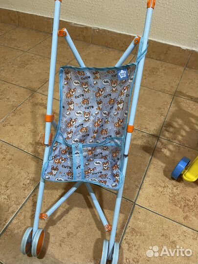 Тележка и колясочка для малышей