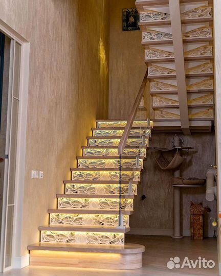 Деревянные лестницы на второй этаж