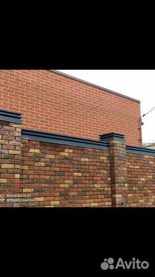 Колпаки на столбы забора Новочек