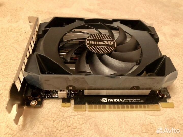 Видеокарта gtx 1050 ti 4gb inno3d