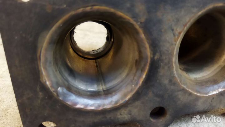 Ремонтная площадка с 2мя гофрами golf 4/bora