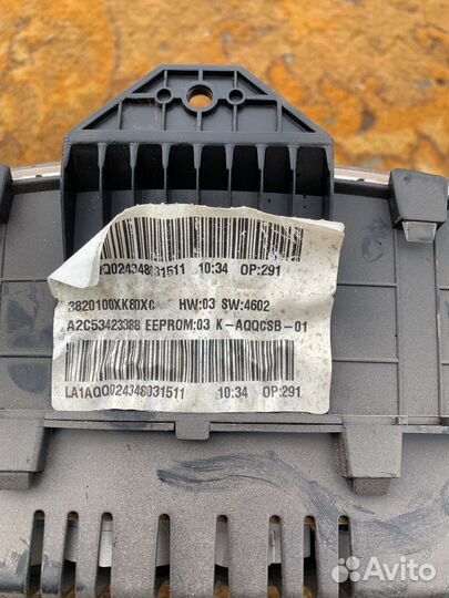 Щиток приборов Great Wall hover H3