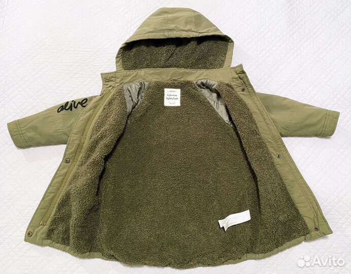 Парка Zara демисезонная для девочки р.122 (7 лет)