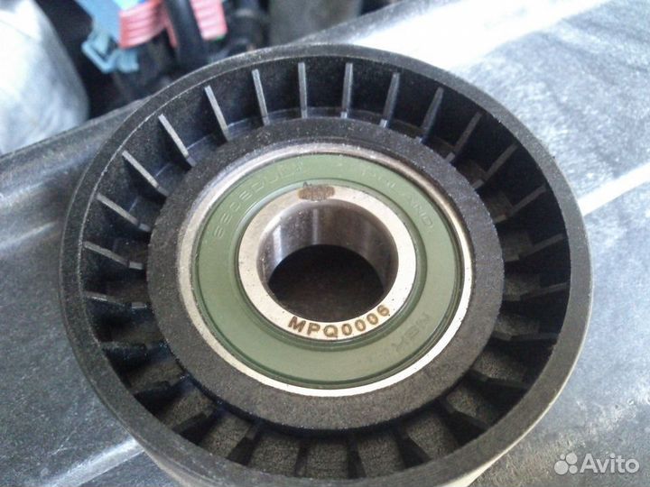 Ролик натяжной на Фольксваген Поло Седан