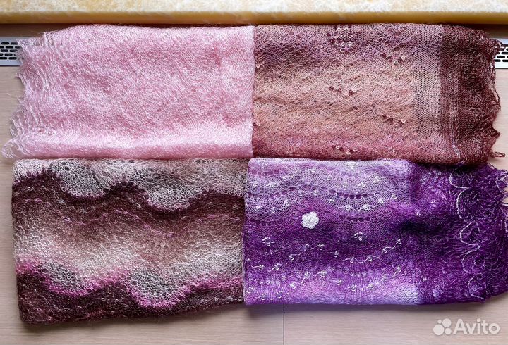 Пуховые платки, подарок