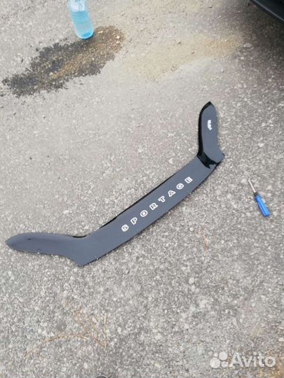 Дефлектор капота sportage 4