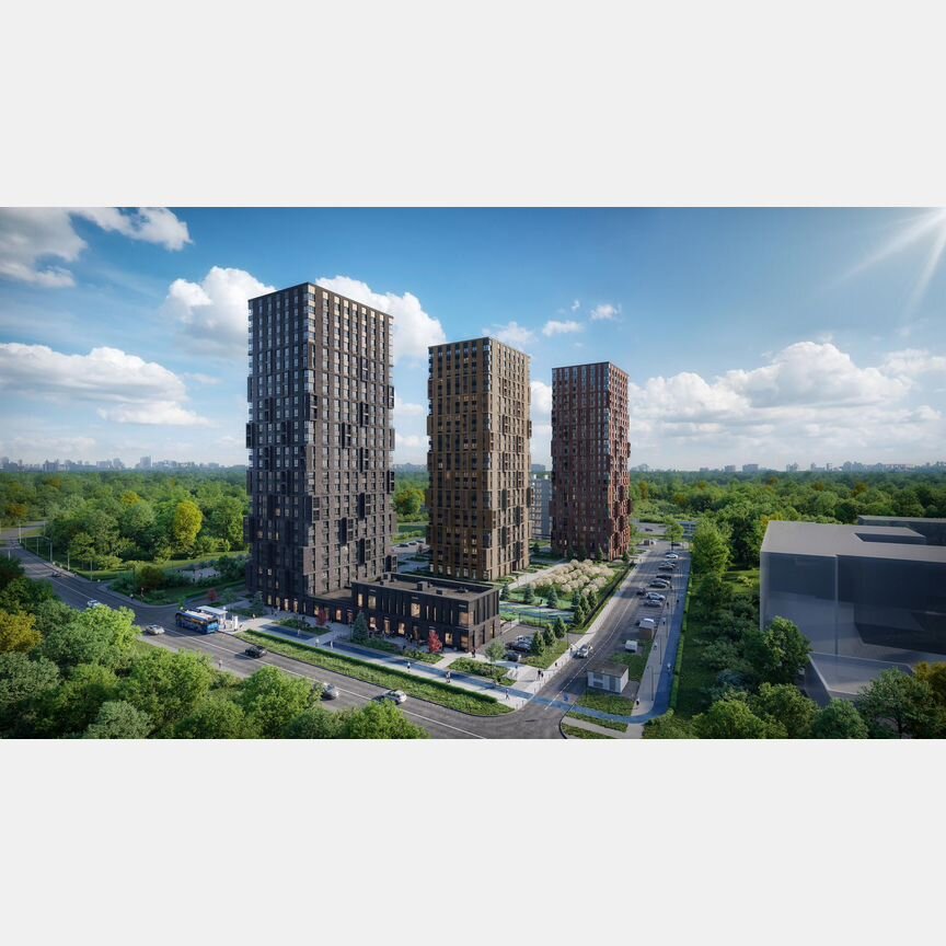 2-к. квартира, 57,2 м², 22/25 эт.