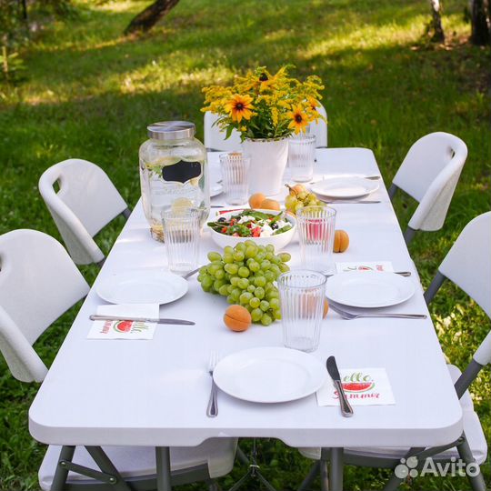 Прокат столы и стулья