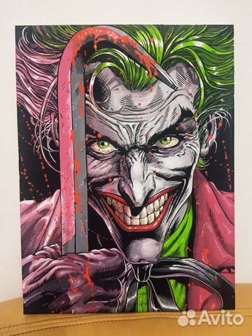 Картина Джокер (написана, не постр)