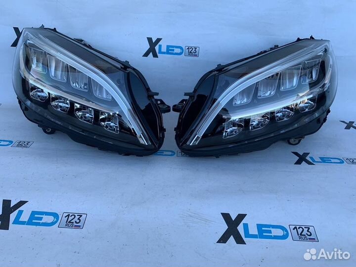 Фары Mercedes c205 w205 Performance левая правая