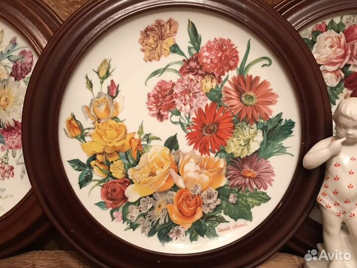 Тарелка большая Гранд финал Цветы Урсула Банд