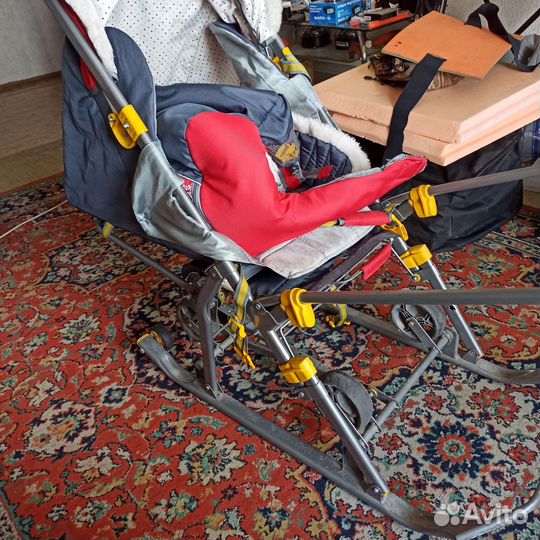 Коляска санки