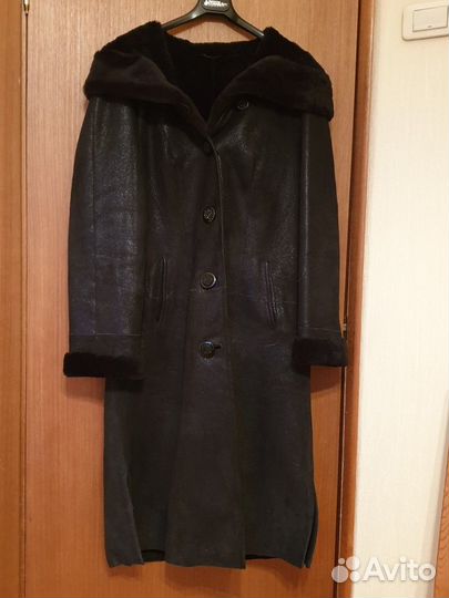 Дубленка женская, натуральный мех